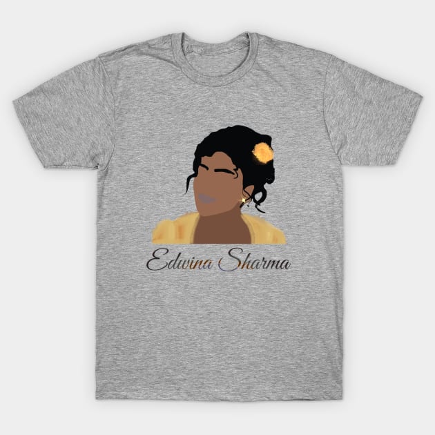 Edwina Sharma Bridgerton Season 2 T-Shirt by Regency Romp